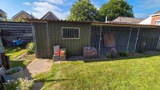 hondenkennel, Dieren en Toebehoren, Hondenhokken, Gebruikt, Hondenkennel, 100 cm of meer, 110 cm of meer, Ophalen