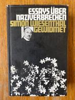 Simon Wiesenthal - Essays uber Naziverbrechen, Ophalen of Verzenden, Zo goed als nieuw, Tweede Wereldoorlog, Simon Wiesenthal