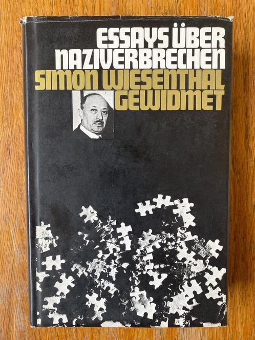 Simon Wiesenthal - Essays uber Naziverbrechen, Boeken, Oorlog en Militair, Zo goed als nieuw, Overige onderwerpen, Tweede Wereldoorlog