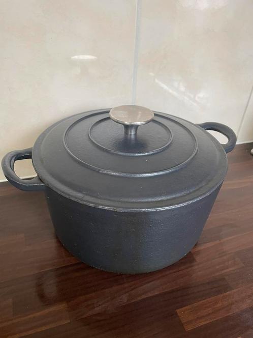 Gietijzeren pan, Huis en Inrichting, Keuken | Potten en Pannen, Gebruikt, Koekenpan of Braadpan, Gietijzer, Ophalen