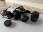 Canon EOS 90D + 2 lenzen, Audio, Tv en Foto, Fotocamera's Analoog, Ophalen, Gebruikt, Spiegelreflex, Canon