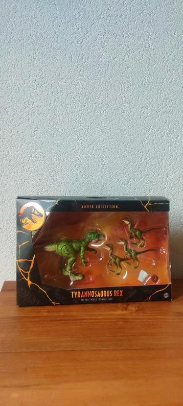Jurassic Park Lost World Amber Collection T rex gompys beschikbaar voor biedingen