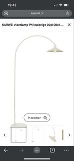 KARWEI Vloerlamp Philou Beige, Ophalen of Verzenden, Zo goed als nieuw, Metaal, 150 tot 200 cm