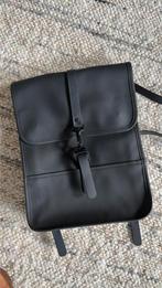 Zwarte rains rugzak, Sieraden, Tassen en Uiterlijk, Tassen | Rugtassen, Ophalen of Verzenden, Zo goed als nieuw, Overige merken