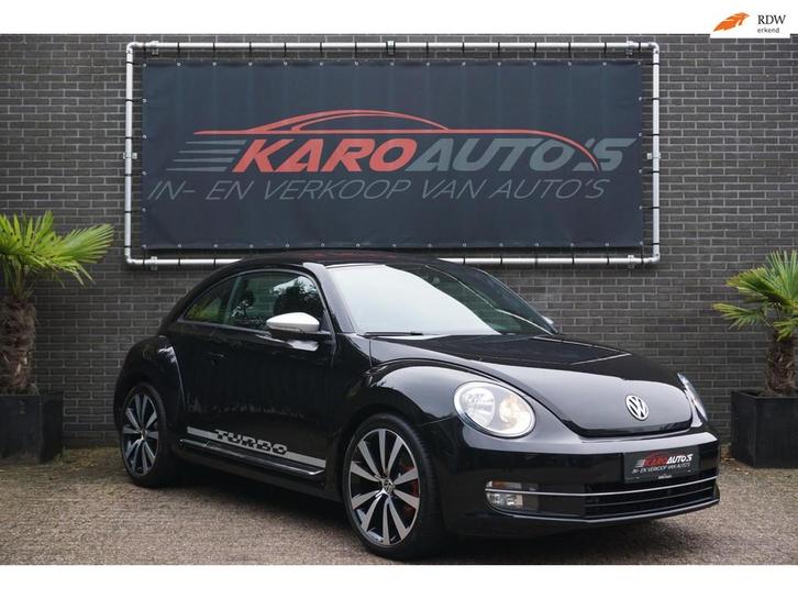 Volkswagen Beetle 2.0 TSI Sport 200PK DSG Leer Nav Clima VOL, Auto's, Volkswagen, Bedrijf, Te koop, Beetle (Kever), ABS, Airbags