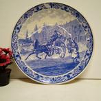 Delfstblauw hangbord, Ophalen of Verzenden