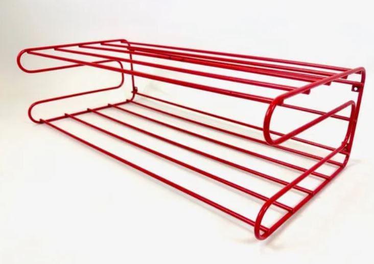 Vintage IKEA Fran schoenenrek in rood, Huis en Inrichting, Overige typen, Ophalen of Verzenden, Zo goed als nieuw, Minder dan 100 cm