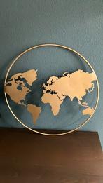 Wanddecoratie wereldbol, Ophalen, Zo goed als nieuw