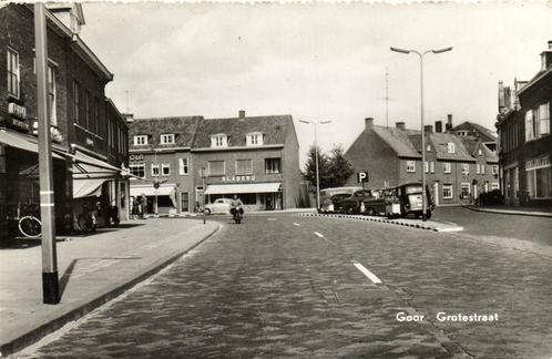 Goor - Grotestraat - ongelopen, Verzamelen, Ansichtkaarten | Nederland, Ongelopen, Utrecht, 1940 tot 1960, Ophalen of Verzenden