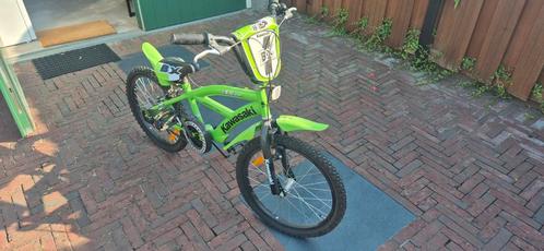 Stoere Kawasaki kinderfiets – 20 inch!, Fietsen en Brommers, Fietsen | Crossfietsen en BMX, Gebruikt, Staal, Ophalen