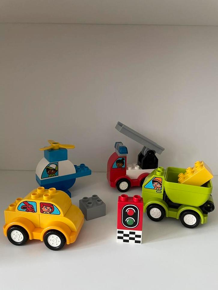 Duplo mijn eerste auto creaties 10886, Kinderen en Baby's, Speelgoed | Duplo en Lego, Zo goed als nieuw, Duplo, Verzenden