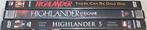 Film-Serie *** HIGHLANDER *** 3 stuks, Vanaf 12 jaar, Ophalen of Verzenden, Zo goed als nieuw, Boxset