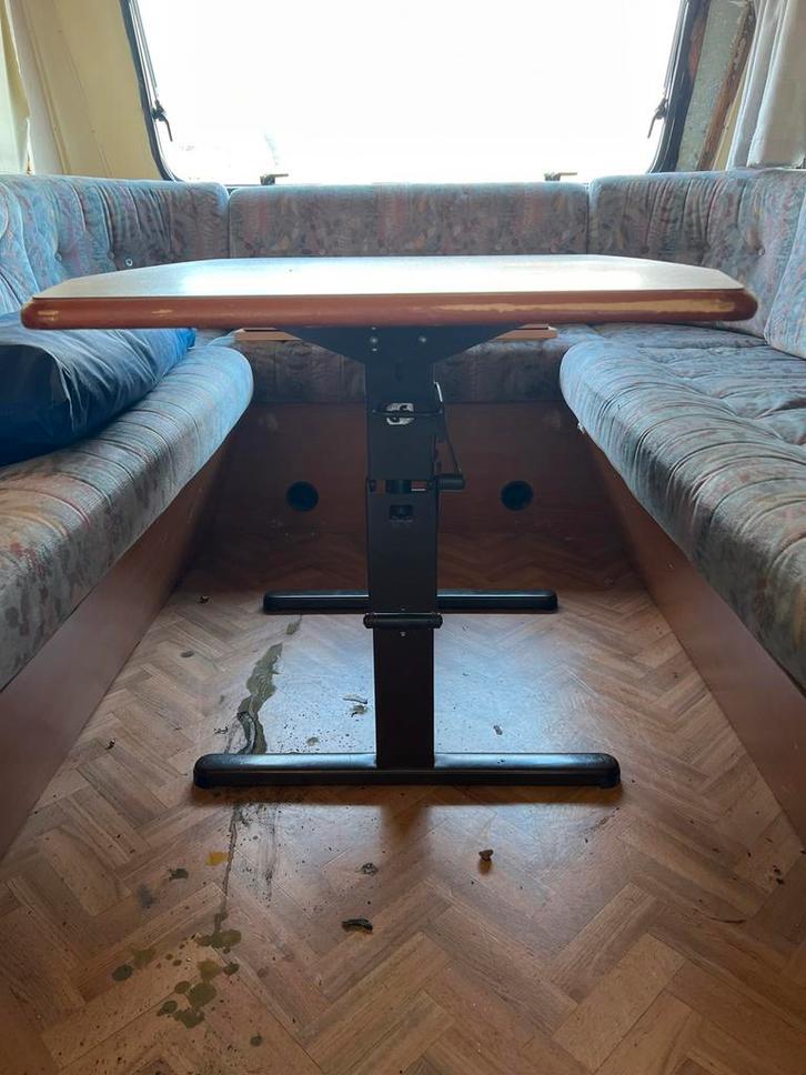 Inklapbare tafel voor caravan, Caravans en Kamperen, Caravan accessoires, Gebruikt, Ophalen