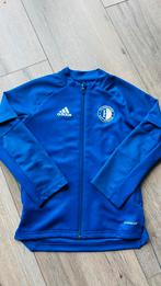 Z.g.a.n adidas feyenoord blauw trainingsjas maat 116, Sport en Fitness, Voetbal, Maat XS of kleiner, Ophalen of Verzenden, Zo goed als nieuw