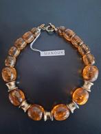 Manouk ketting, Sieraden, Tassen en Uiterlijk, Kettingen, Ophalen of Verzenden, Nieuw, Bruin, Overige materialen