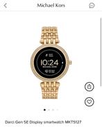 Michael Kors - Darci Gen 5E Smartwatch goud, Ophalen, Zo goed als nieuw, Goud, Overige merken