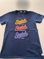 Nieuw staat blauw t-shirt Scotch Shrunk 14 / 164, Verzenden, Scotch Shrunk, Zo goed als nieuw, Shirt of Longsleeve