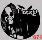 Wanddecoratie of klok Ozzy Osbourne, Ophalen of Verzenden, Nieuw, Analoog, Wandklok