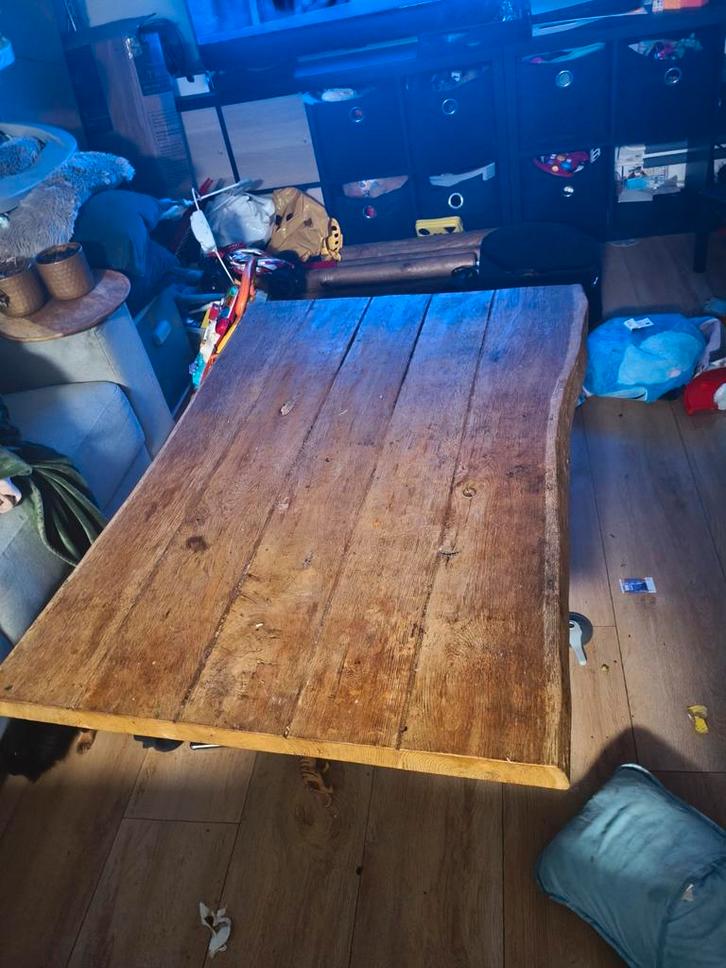 Zware salontafel 129x86x46,5, Huis en Inrichting, Tafels | Salontafels, Ophalen