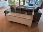 Vintage Brocante Klepbank met Opbergruimte, Ophalen