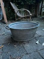 Vintage Zinken Wastobbe, Tuin en Terras, Tuinvazen, Ophalen, Gebruikt