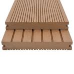 Terrasplanken met accessoires 20 m² 2,2 m massief HKC teak, Ophalen of Verzenden, Nieuw, Composiet