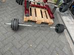 Technogym vaste halter stang 40 kg gewicht, Halter stang, Halterset, Ophalen, 40 kg