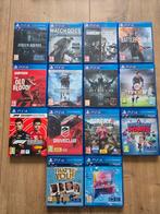 PS4 Games met o.a. Driveclub, Battlefield, Wolfenstein, Spelcomputers en Games, Games | Sony PlayStation Vita, Online, Gebruikt