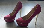 Roze glitter pumps maat 38, Verzenden, Roze, Gedragen, Pumps