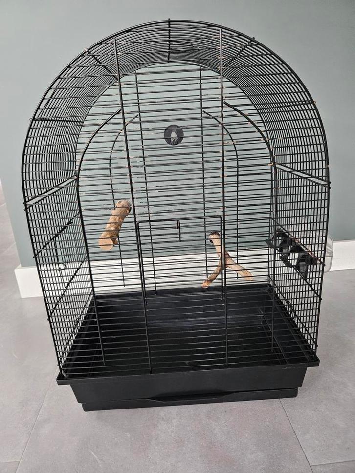 Vogelkooi, Dieren en Toebehoren, Vogels | Hokken en Kooien, Gebruikt, Vogelkooi, Metaal, Ophalen