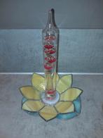 Tiffany glas thermometer interieur verzamelen glaskunst, Huis en Inrichting, Ophalen of Verzenden, Zo goed als nieuw