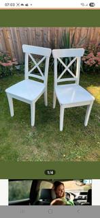 Gezocht 1  ikea eetstoel, Huis en Inrichting, Stoelen, Ophalen, Zo goed als nieuw, Wit, Eén