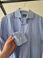 Suitsupply Overhemd Maat L - 100% Katoen, Blauw, Ophalen of Verzenden, Zo goed als nieuw, Halswijdte 41/42 (L)