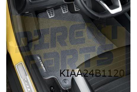 Kia Stonic Mattenset 'velours' (4x) tekst "Stonic" Origineel, Auto-onderdelen, Interieur en Bekleding, Kia, Nieuw, Verzenden