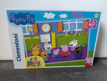 Peppa Pig Vloerpuzzel 40 Stukjes beschikbaar voor biedingen