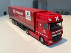 Daf  xf wim bosman  /kramp  1:50, Hobby en Vrije tijd, Modelauto's | 1:50, Ophalen of Verzenden, Zo goed als nieuw, Bus of Vrachtwagen
