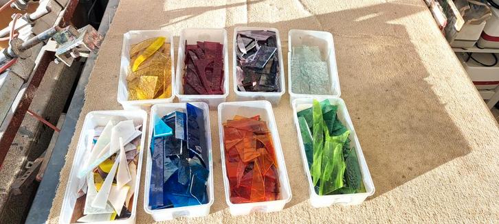 Rest glas voor mozaïek, Hobby en Vrije tijd, Knutselen, Materiaal, Ophalen of Verzenden