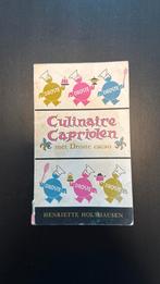 Culinaire capriolen met Droste cacao - Henriette Holthausen, Hobby en Vrije tijd, Ophalen of Verzenden, Zo goed als nieuw, Album of Boek