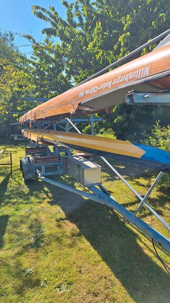 Boottrailer voor roeiboten, Watersport en Boten, Bootonderdelen, Gebruikt, Overige typen, Motorboot, Ophalen