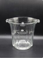 Vintage Champagne Koeler v Glas * De Venoge cooler, Ophalen of Verzenden, Minder dan 5 flessen, Minder dan 50 cm, Glas
