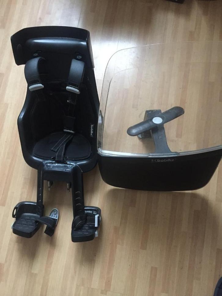 Bobike fietsstoeltje fietszitje voorzit & Polissport achter, Fietsen en Brommers, Fietsaccessoires | Fietsstoeltjes, Gebruikt