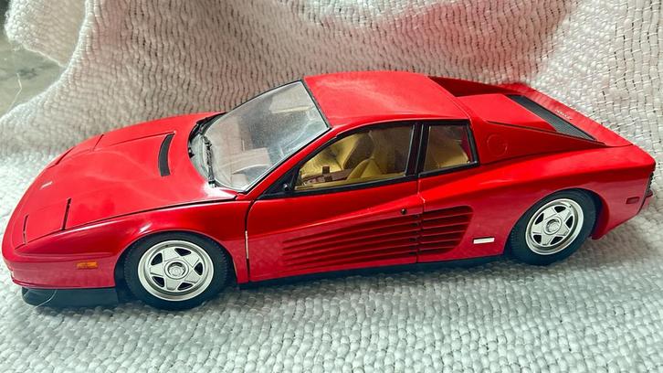 Pocher 1/8 Ferrari Testarossa, Hobby en Vrije tijd, Modelauto's | 1:5 tot 1:12, Zo goed als nieuw, Auto, 1:5 t/m 1:8, Ophalen of Verzenden