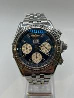 Breitling Crosswind A44355 Blue Dial, Ophalen, Blauw, Zo goed als nieuw, Conditie