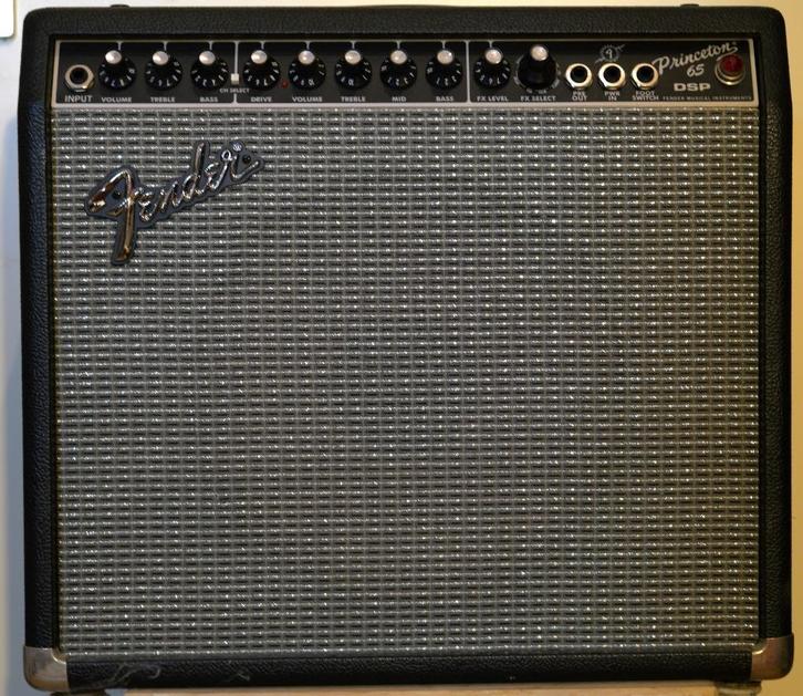 Fender Princeton 65w gitaar versterker, Muziek en Instrumenten, Versterkers | Bas en Gitaar, Gebruikt, Gitaar, 50 tot 100 watt