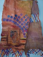 Wollen sjaal handgemaakt, Kleding | Dames, Maat 46/48 (XL) of groter, Nieuw, Ophalen of Verzenden, Handgemaakt