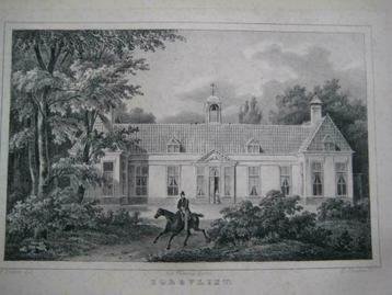 35 / Scheveningen  Huis Zorgvliet  Litho 1846 beschikbaar voor biedingen