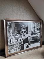 Wanddecoratie, foto 115 x 150 Audrey Hepburn, Kunststof, 125 cm of meer, Zo goed als nieuw, Ophalen