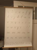 Schoolplaat/letterplaat/letterkaart, Ophalen of Verzenden