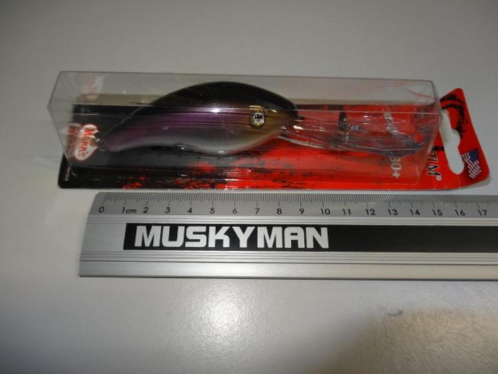 Kunstaas: Mann's Quantum Crank 30+ pluggen, Watersport en Boten, Hengelsport | Roofvissen, Nieuw, Overige typen, Verzenden