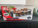 FRITELL RSG 3280 NIEUW 8-persoons Raclette Stone Grill, Witgoed en Apparatuur, Grillplaten, Ophalen of Verzenden, Vaatwasmachinebestendig